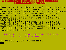 They Say the World Will Die in Fire and Ice (1984)(Electric Software)